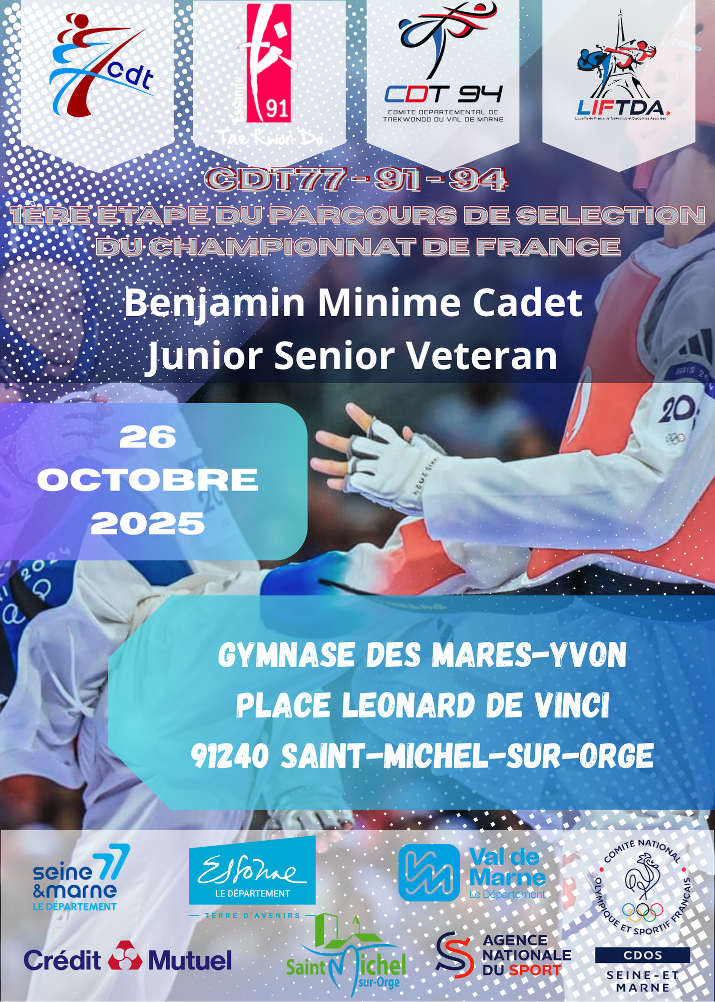 Championnat départemental 77 Taekwondo